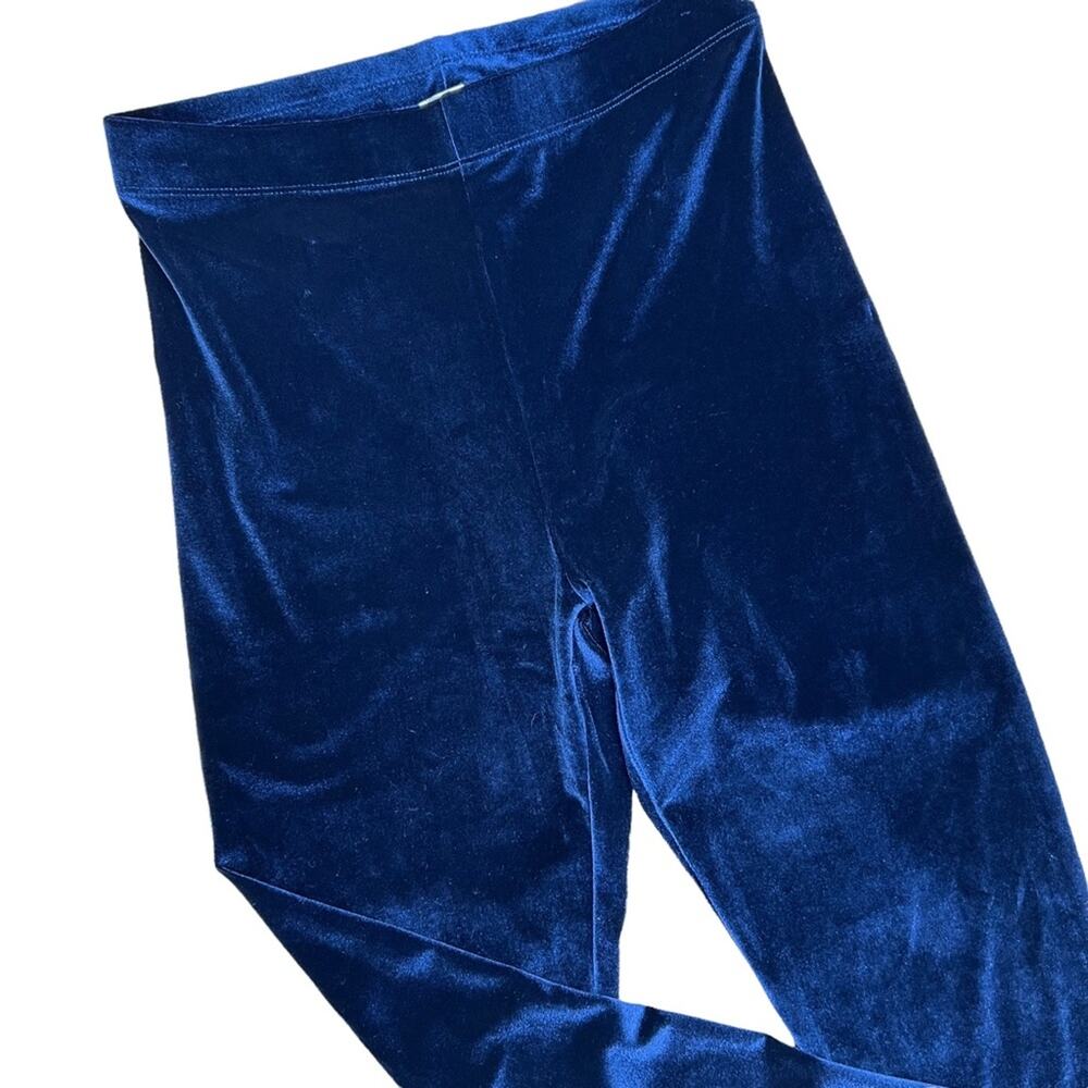 Fabletics Emma Velour Legging In Large Deep Navy - Picture 6 of 8